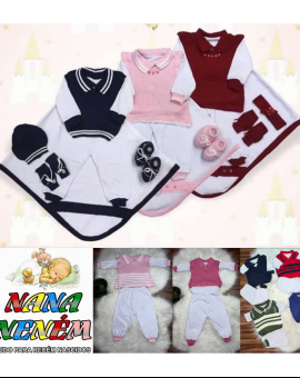 Kit Saída de Maternidade com Sapato