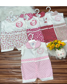 Macaquinho Infantil Estampado para Menina