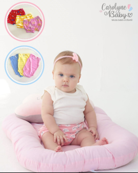 Short Estampado Infantil com Elástico