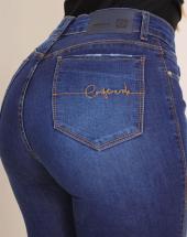 Calça Jeans Feminina Modelagem Empina Bumbum Atacado 44 Goiânia