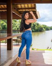 Calça Jeans Skinny Tradicional Feminina Atacado 44 Goiânia