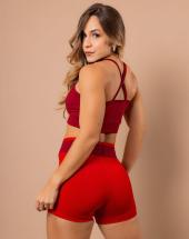 Conjunto Feminino para Academia Top e Short Atacado 44 Goiânia