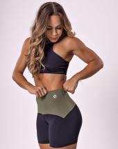 Conjunto Fitness Estiloso Top e Short de Poliamida Atacado 44 Goiânia