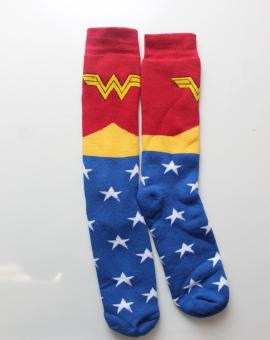 Meia Adulto Feminina Mulher Maravilha