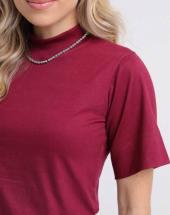 T Shirt Feminina 100% Algodão Lisa Atacado 44 Goiânia