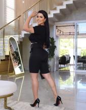 Bermuda Social Feminina Comprimento Joelho Atacado 44 Goiânia