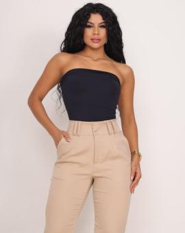 Calça Feminina de Alfaiataria Modelagem Reta