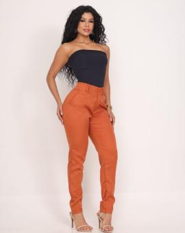 Calça Social Feminina Cintura Alta