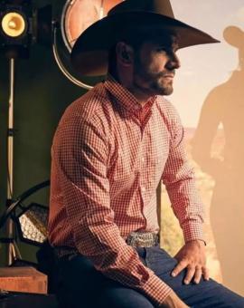 Camisa Masculina Country Manga Longa