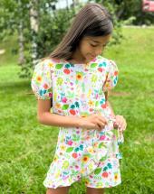 Conjunto Infantil na Sedinha Estampado Atacado 44 Goiânia