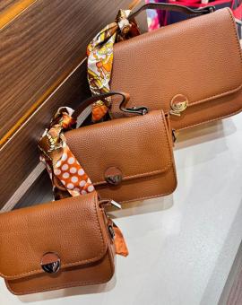 Kit 3 Bolsas com Alça Tira Colo