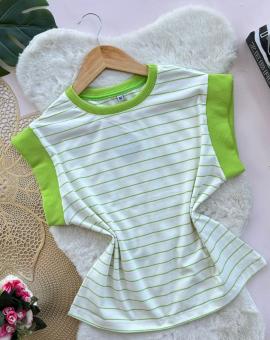 T-Shirt Muscle Tee Estampa Risca de Giz