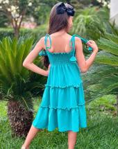 Vestido de Alcinha Infantil Liso Atacado 44 Goiânia