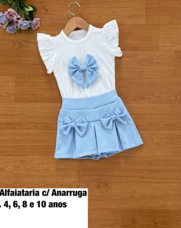 conjunto-infantil-short-e-blusa-de-laco-atacado-rua-44-goiania 