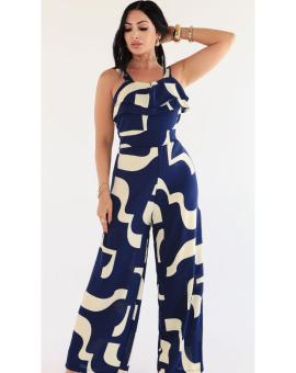 Macacão Feminino Estiloso Modelo Pantalona