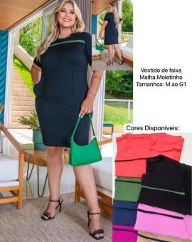 Vestido de Manguinha no Moletinho