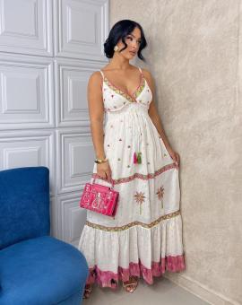 Vestido Longo Indiano Premium