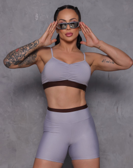 Conjunto Feminino de Suplex Top e Short