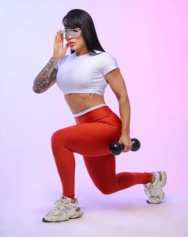 Conjunto Feminino de Treinar Duas Cores