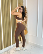 Conjunto Feminino Top e Calça Suplex Power Atacado 44 Goiânia
