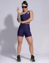 Conjunto Fitness Premium Top Nula Manga Atacado 44 Goiânia