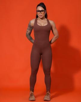 Macacão Longo Feminino de Treino