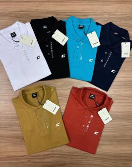 Camiseta Masculina Gola Polo Premium