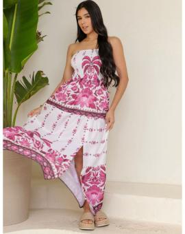 Vestido Longo Infanto Juvenil Estampado