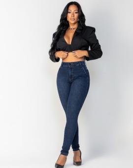 Calça Feminina Jeans Premium Skinny