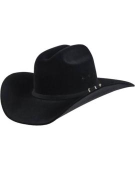 Chapéu Country Unissex Preto Liso