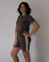 Conjunto Feminino Polo e Bermuda Atacado 44 Goiânia