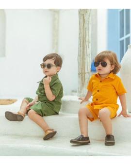 Conjunto Mauricinho Infantil no Linho