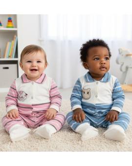 Macacão de Bebê Bordado