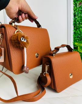 Bolsa Feminina Transversal Alça de Mão