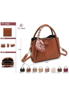 Bolsa Transversal Alça Ajustável e Lenço