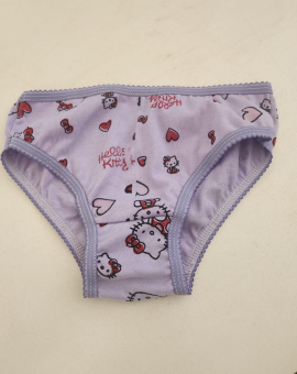 Calcinha Infantil 100% Algodão