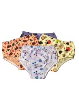 Kit Calcinha Para Menina de Algodão