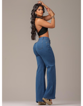Calça Jeans Feminina Wide Leg Atacado 44 Goiânia