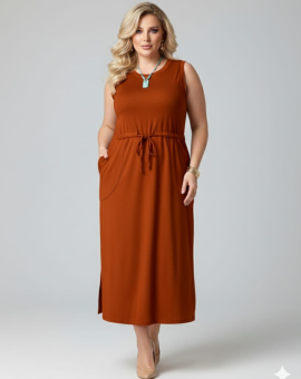 Vestido Moletinho Premium com Bolso