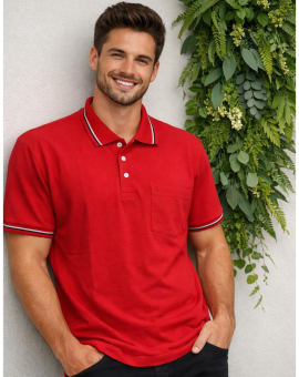 Camiseta Premium Masculina Gola Polo