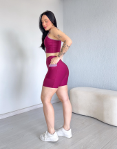 Conjunto Top e Shortinho com Bolso Atacado 44 Goiânia