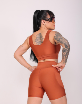 Conjunto Top e Shortinho de Academia Atacado 44 Goiânia