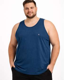 Regata Masculina Lisa Plus Size