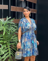Vestido Indiano Curto Rodado Elegante Atacado 44 Goiânia