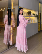 Vestido Indiano Longo Boho Chic Atacado 44 Goiânia