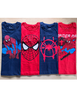 Camiseta Infantil e Infanto Juvenil Homem Aranha