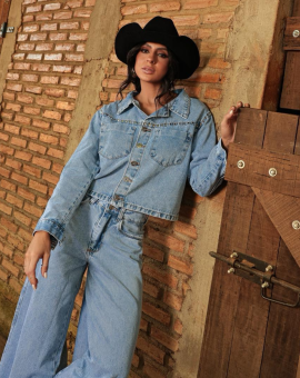 Jaqueta Feminina Estilosa Jeans Premium
