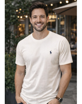 Blusa Masculina Branca Lisa Tradicional