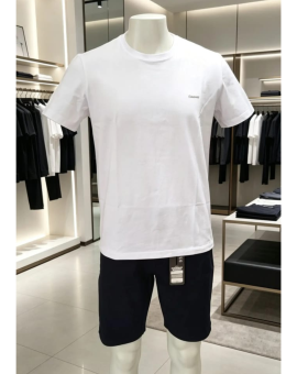 Camiseta Básica Masculina Lisa Branca