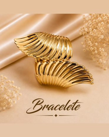 bracelete-dourado-formato-de-asas-atacado-rua-44-goiania 